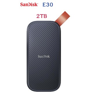 新版(G26) ~SanDisk E30 Portable SSD Type C 2TB 行動固態硬碟