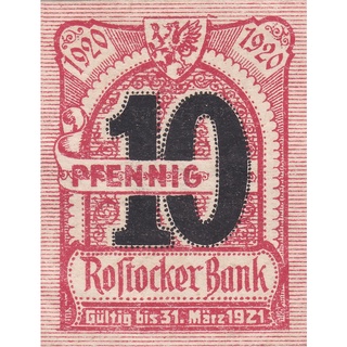 ⚜️銅臭味 西元1921年 一戰德國緊急貨幣 10芬尼 (紙幣紙鈔紀念幣錢幣金幣銀幣銅幣郵票錢幣保護殼紙幣保護袋收納袋