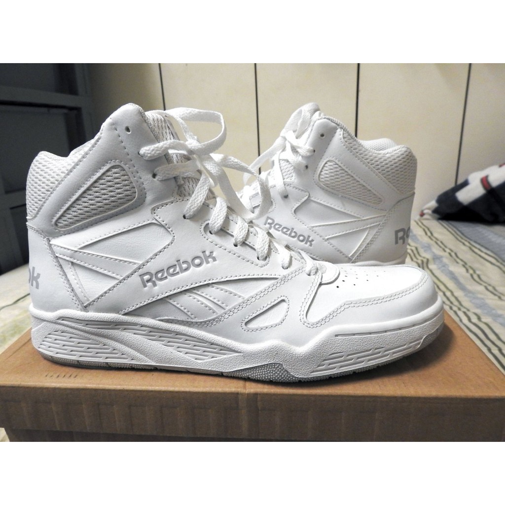 Reebok Royal BB4500 HI US9.5 白色 全白 復古 高筒籃球鞋 休閒鞋 AIR FORCE參考