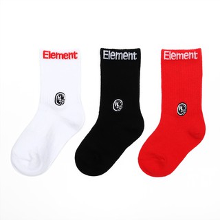 HOWDE LAB Crew KIDS Socks "Element" 元素白 黑 紅 小童襪 三色一組