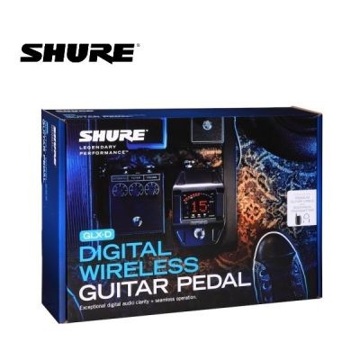 【傑夫樂器行】 SHURE GLX-D 電吉他/貝斯 無線發射/接收器組 原廠公司貨 一年保固