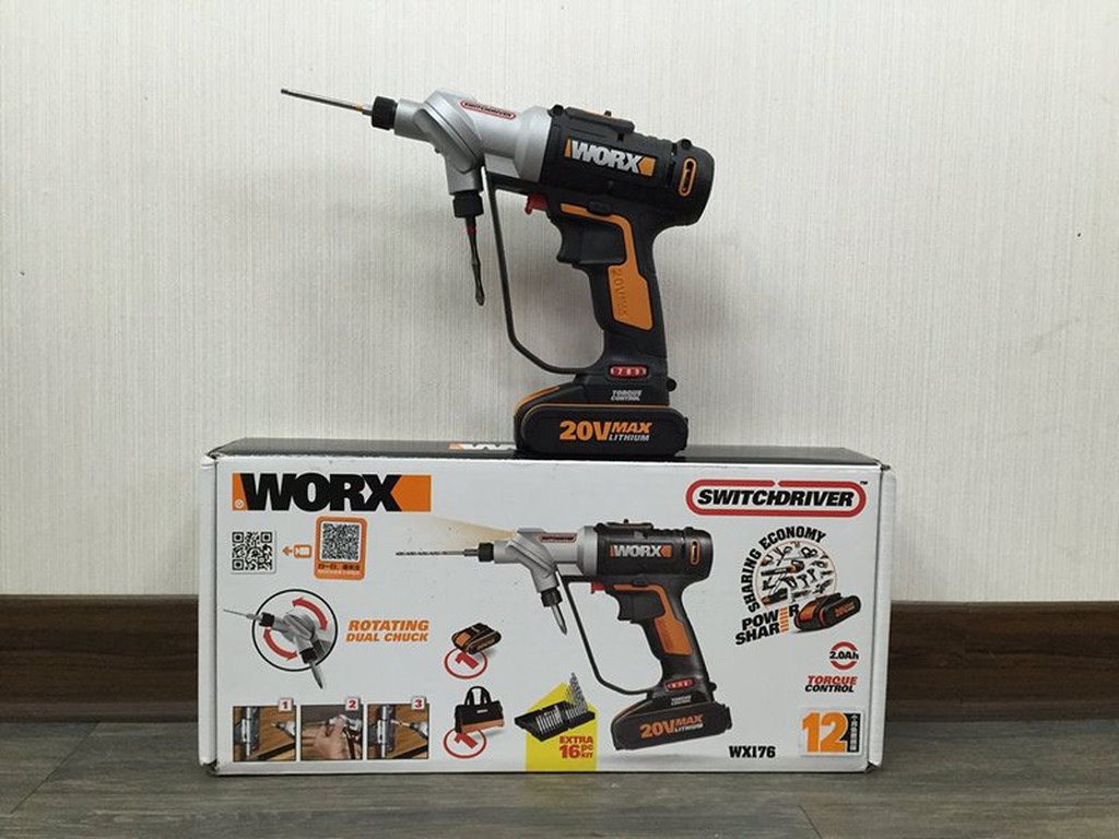 WORX 威克士 20V 兩用充電衝擊起子機 WX176