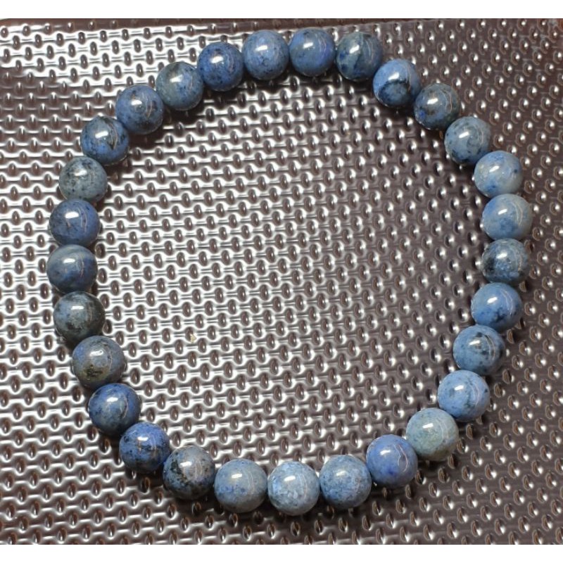 《阿紫水晶》天然星際藍舒俱徠手珠6mm