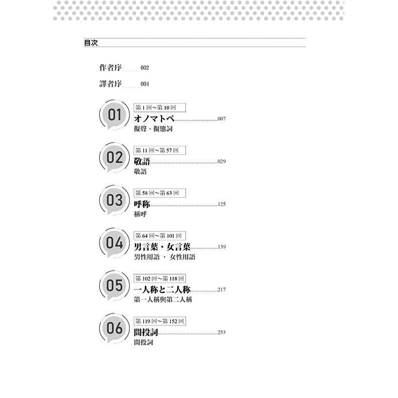 妙子先生の日本語ミニ講座 擬聲擬態詞 敬語 稱呼 男性用語 女性用語 第一人稱與第二人稱 間投詞 啃書 蝦皮購物