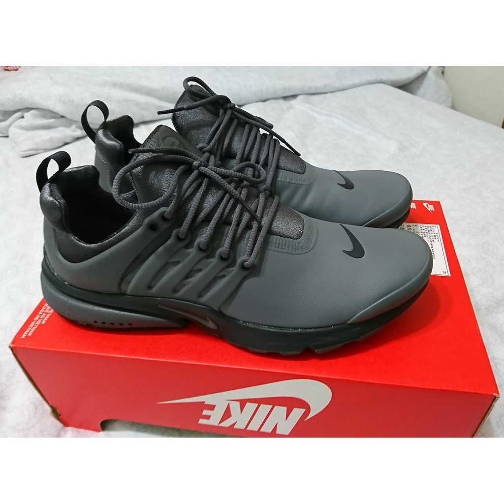 Nike air presto low utility 鐵灰 防水 魚骨鞋 US10