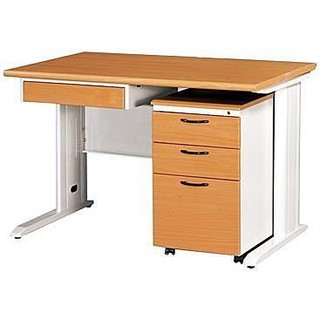 Yuxin Home🍃木紋色CD辦公桌.職員桌 (含木紋905中抽、木紋905活動櫃)082-24