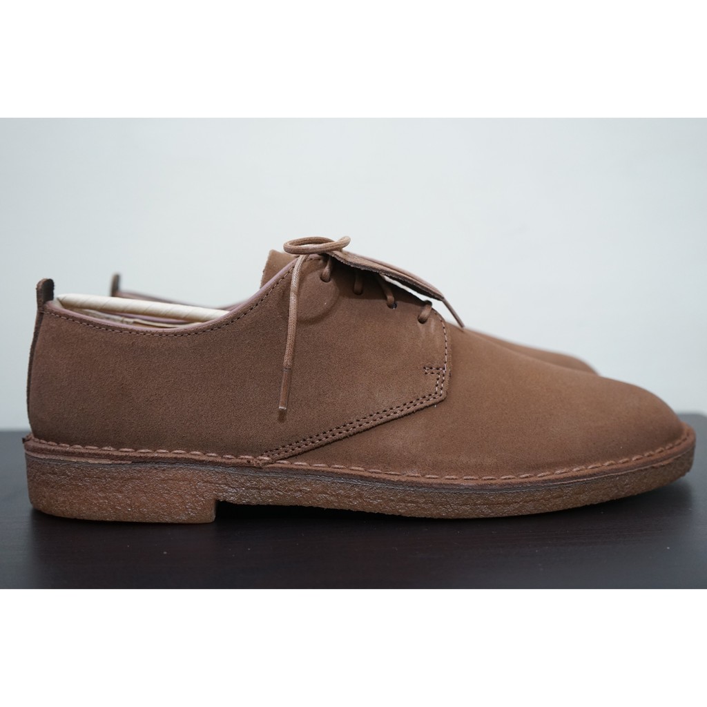 clarks desert london cola suede
