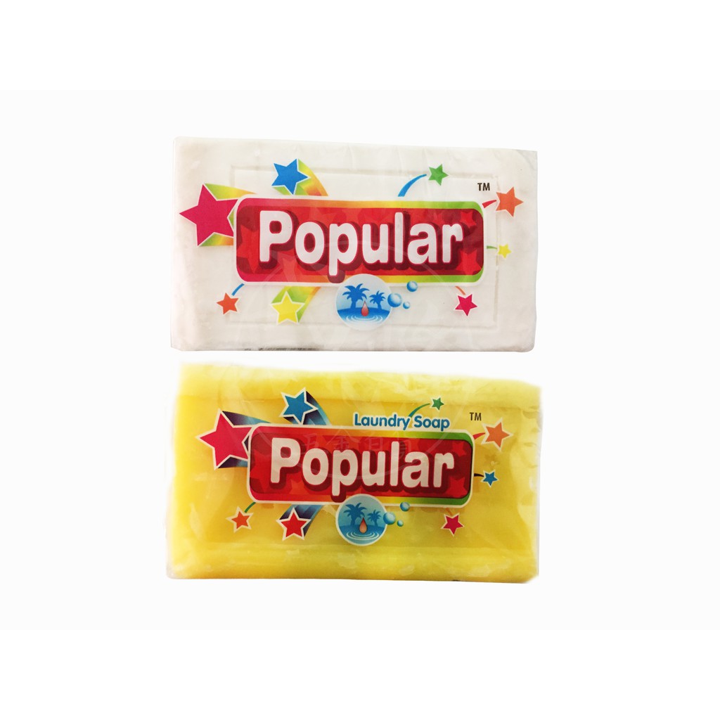 【成峰五金百貨】現貨 印尼製 Popular去污皂 (5入組合包) 黃，白色缺貨中