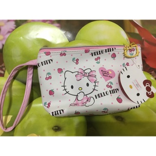 Hello kitty 手拿包 化妝包 收納包
