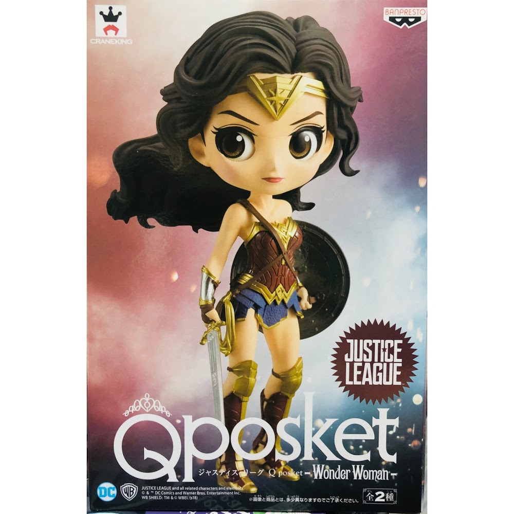 BANPRESTO 萬普 景品 Q POSKET 正義聯盟 神力女超人 A款