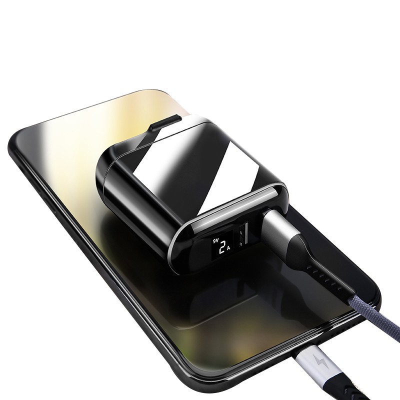 iPhone 18W 充電頭【18W PD+QC3.0 數顯快充頭】iPhone12 11充電器 三星 豆腐頭台灣公司貨