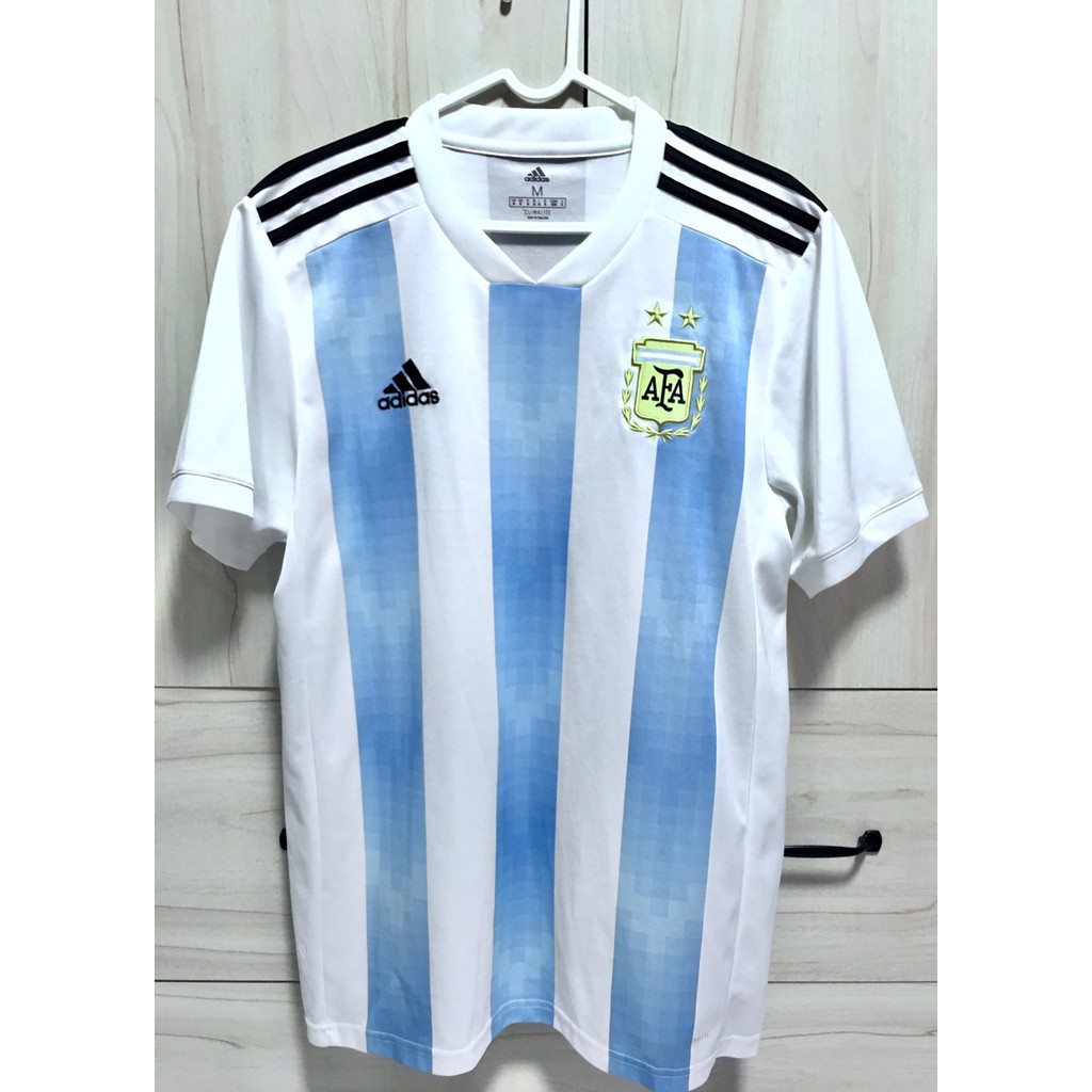 Adidas 2018 世界盃 阿根廷 主場 球衣 梅西 Messi 美洲盃 國家隊 足球