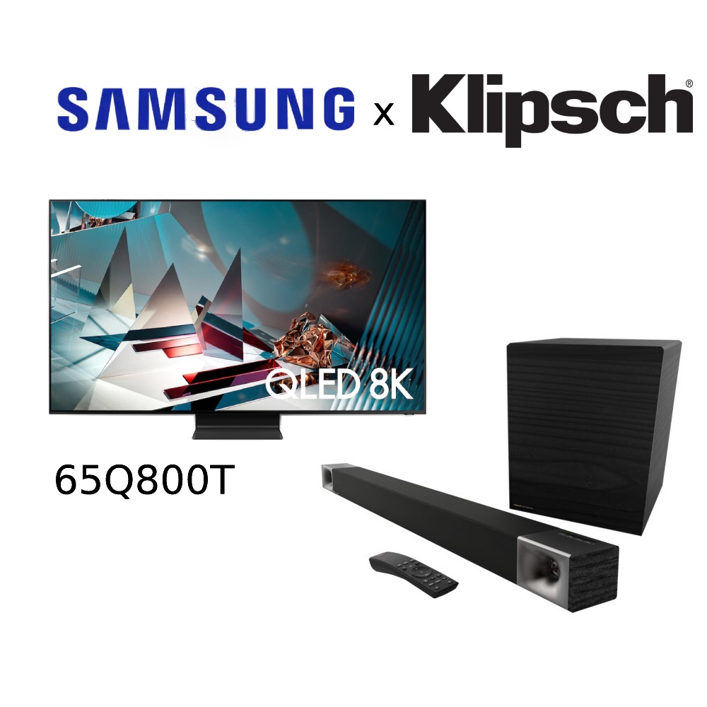 Samsung 65Q800t + Klipsch Cinema 600 3.1
