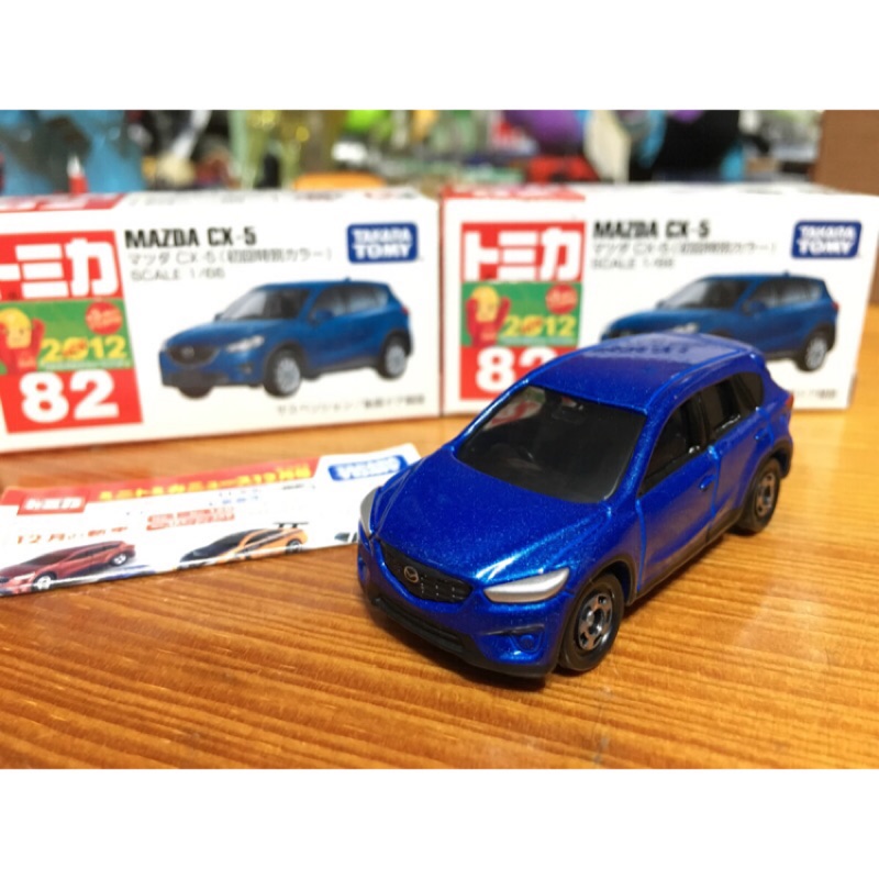 Tomica tomy 82 新車貼紙 Mazda cx-5 馬自達 cx5 休旅車 多美小汽車 初回限定版 tomy