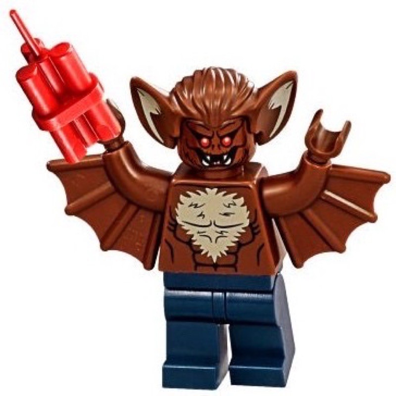 LEGO 樂高 人偶 BATMAN 蝙蝠俠系列 Man-Bat 蝙蝠人 含炸藥 sh086 70905