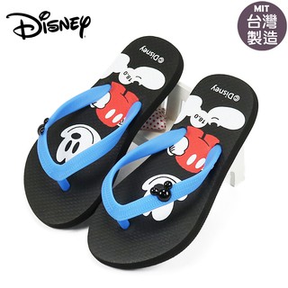 零碼特價/ Disney迪士尼米奇圖騰兒童防水拖鞋(118314)黑藍18-23號