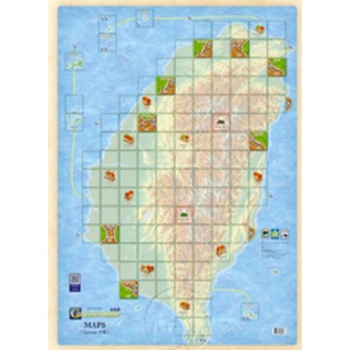 松梅桌遊舖 卡卡頌 特別紀念版 地圖擴充・臺灣 CARCASSONNE MAP EX. TAIWAN 正版桌遊
