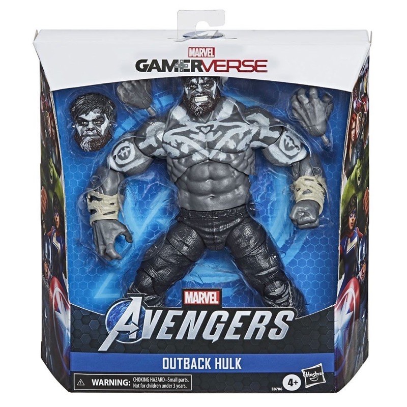 正版 代理 現貨 Marvel Legends 漫威傳奇  gamerverse 遊戲 灰浩克 野獸浩克 電玩浩克