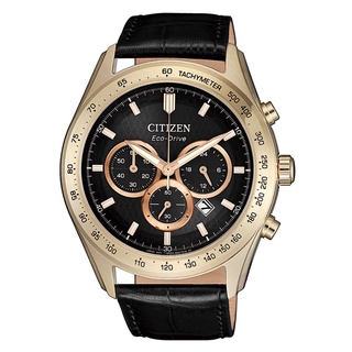 CITIZEN 星辰 CA4453-14E 光動能三眼計時腕錶 / 44mm