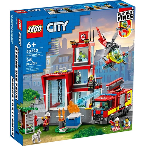 LEGO樂高 LT60320消防局 2022_City 城市系列