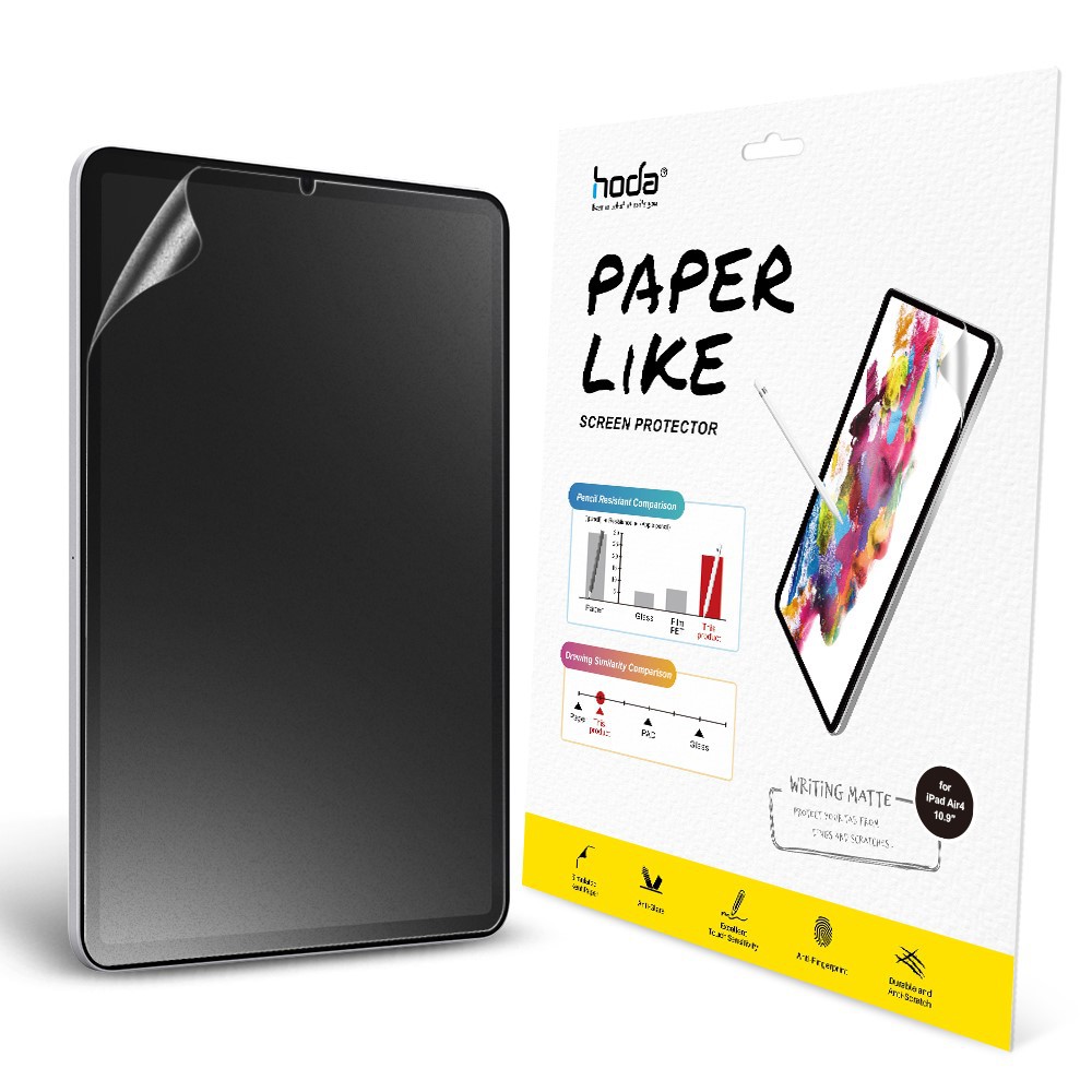 hoda 類紙膜【iPad mini6 8.3吋/ Air4 10.9吋/ Pro 11吋 /Pro 12.9吋】