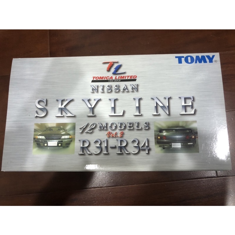 Tomica limited TL Skyline 12 models R31 - R34 美品 GTR