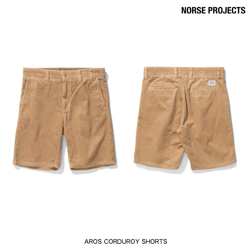 LESSTAIWAN ▼ NORSE PROJECTS - AROS CORDUROY SHORTS