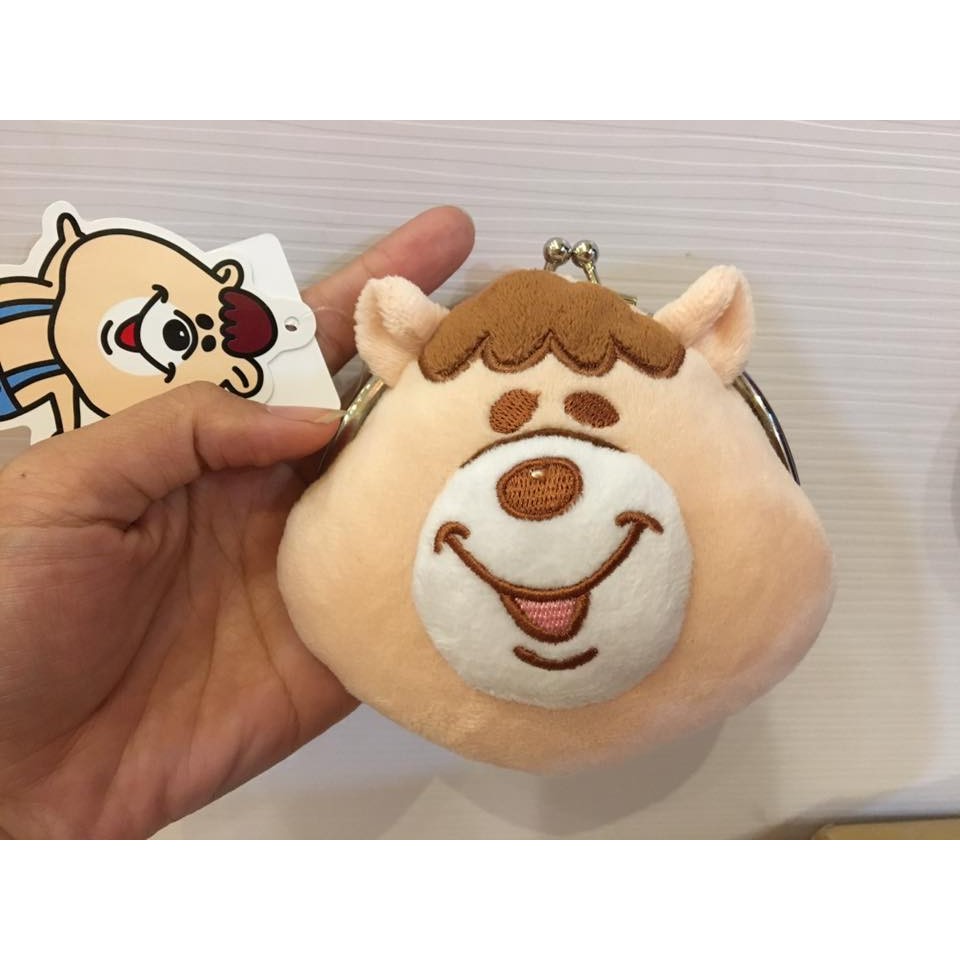 阿虎會社 B 339 正版wc熊wc Kumatan Kuma糖若槻千夏絨毛零錢包男生婚禮小物 蝦皮購物