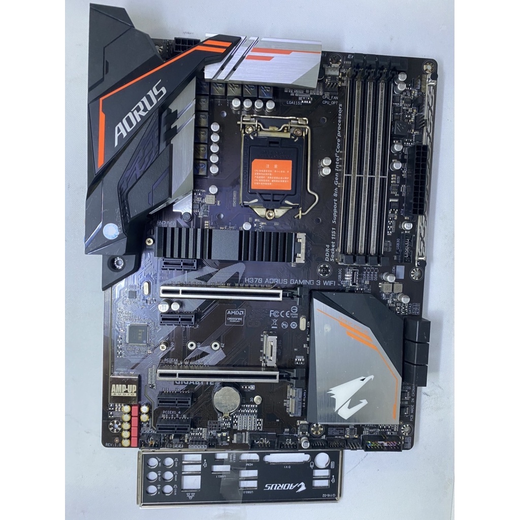 48@技嘉 H370 AORUS GAMING 3 WIFI 1151 DDR4 ATX主機板 附檔板&lt;阿旺電腦零組件&gt;