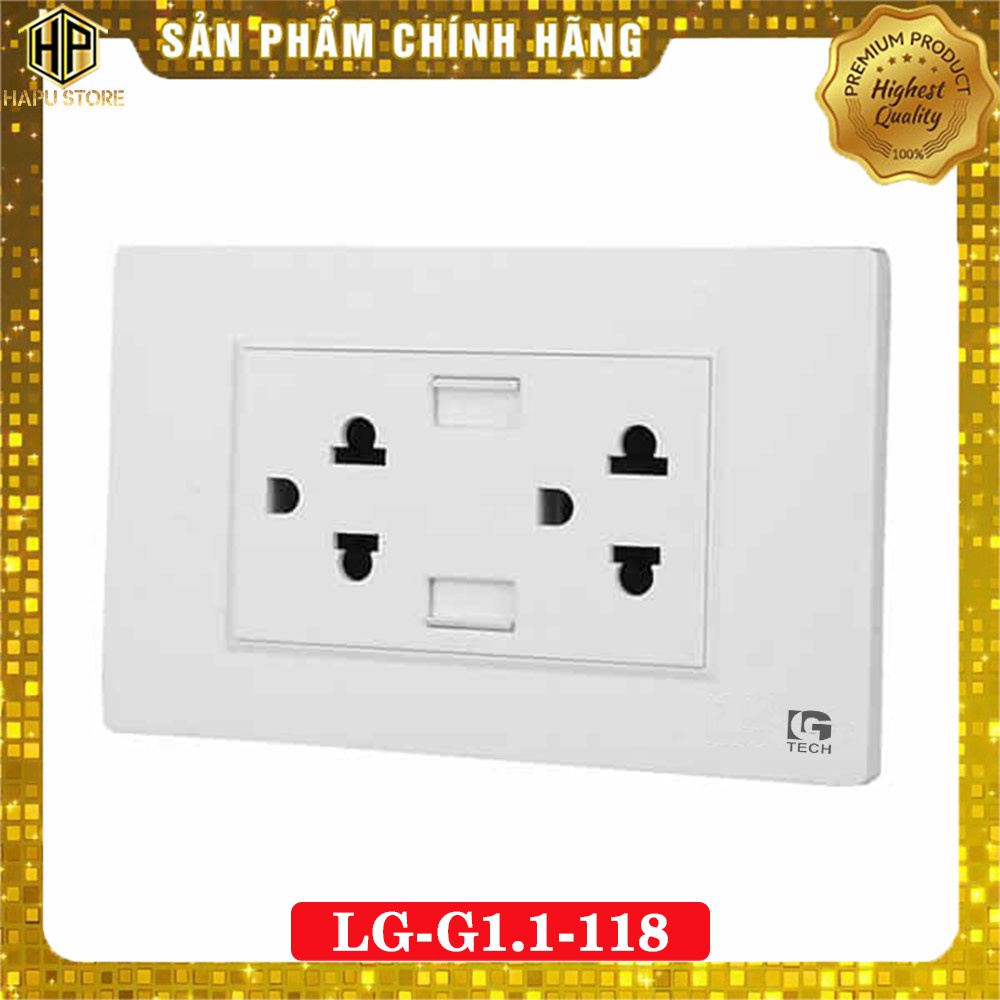 帶 USB 端口的雙面嵌入式電源驅動器 LG-G1.1-118 - 越南標準 - Hapugroup