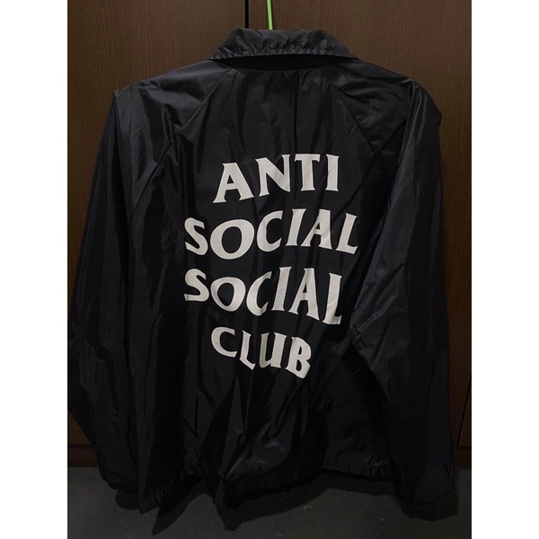 二手衣 Assc教練外套M男版 ANTI SOCIAL SOCIAL CLUB