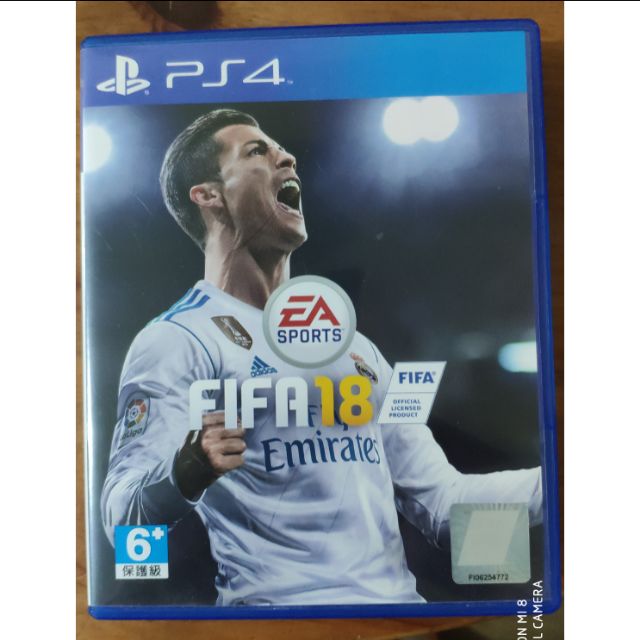 PS4 FIFA18 中文版 含特典 二手 FIFA