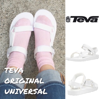 TEVA ORIGINAL UNIVERSAL 伯諾 女款 涼鞋 經典 基本款 白色 1003987BRWH