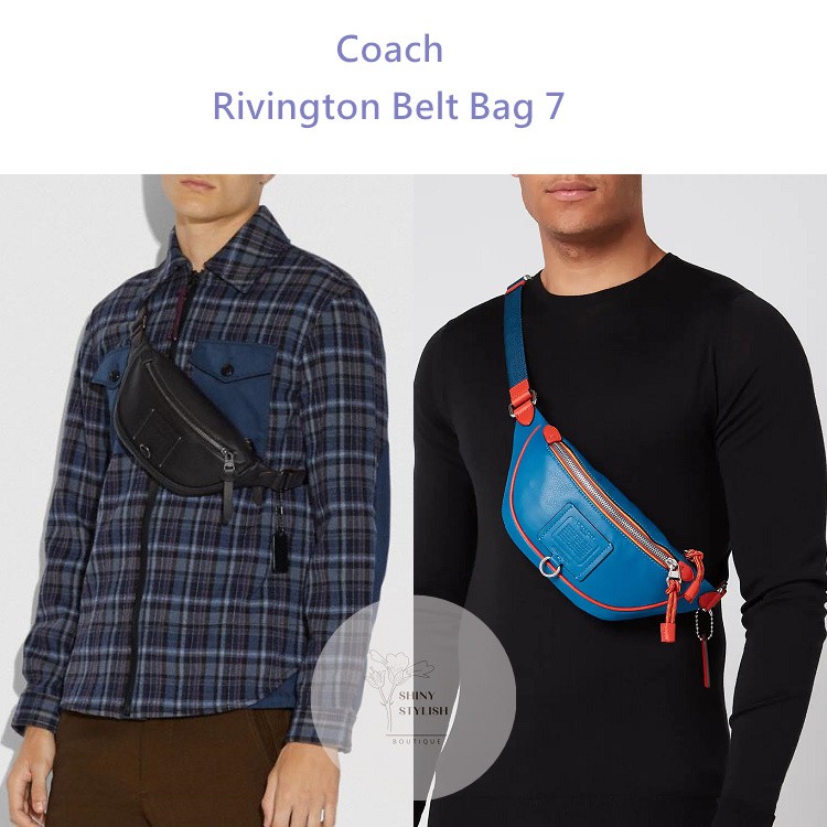 【SS】㊙下殺㊙Coach專櫃款Coach RIVINGTON 7男腰包/胸包/單肩包