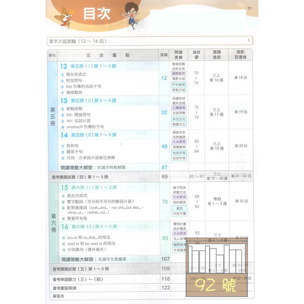 南一國中百分百ez復習講義英語 5 6冊 蝦皮購物