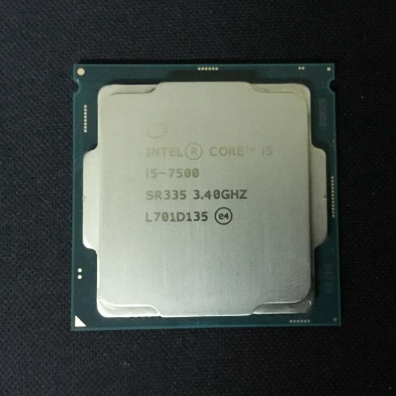 二手 Intel I5-7500 (1151腳位/KabyLake)第七代