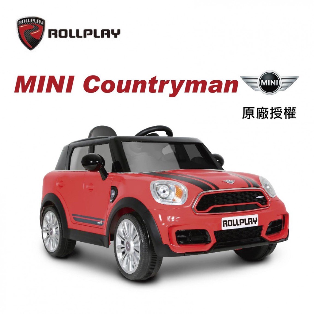 【原廠授權】如雷ROLLPLAY 運動休旅款 MINI Countryman 單驅 遙控電動車 兒童電動車 運動休旅車