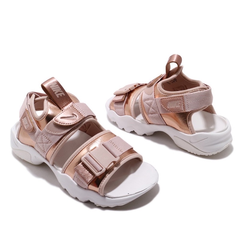 Nike Canyon Sandal 涼鞋 女款 玫瑰金