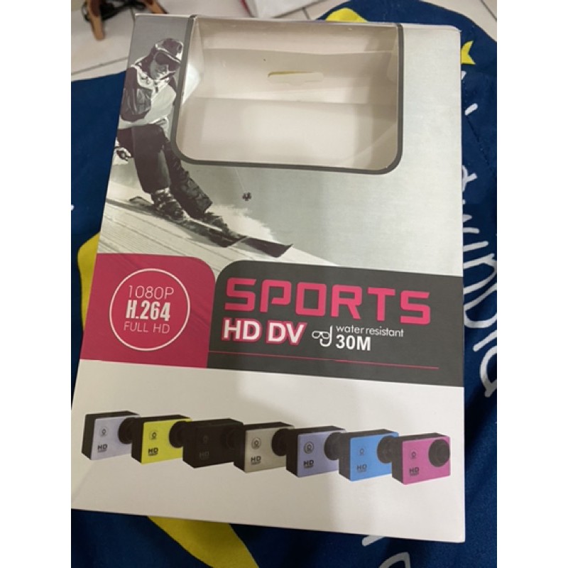 Sports HD DV 1080P 運動型攝影機（可放置安全帽上或機車上）