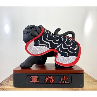 (最大的）虎爺公、炮虎、黑色虎爺公、黑虎將軍、咬錢虎 廟會 模型 公仔 手工彩繪、模擬 神明公仔、已經過爐