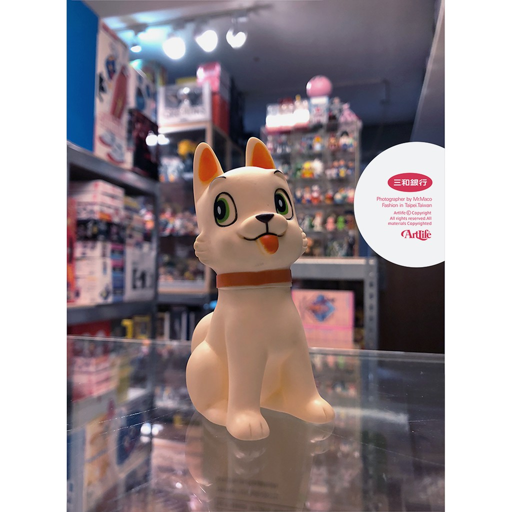 Artlife 三和銀行ワンサくんソフビ人形手塚治虫作品貯金箱昭和レトロ稀有老膠存錢公仔 蝦皮購物