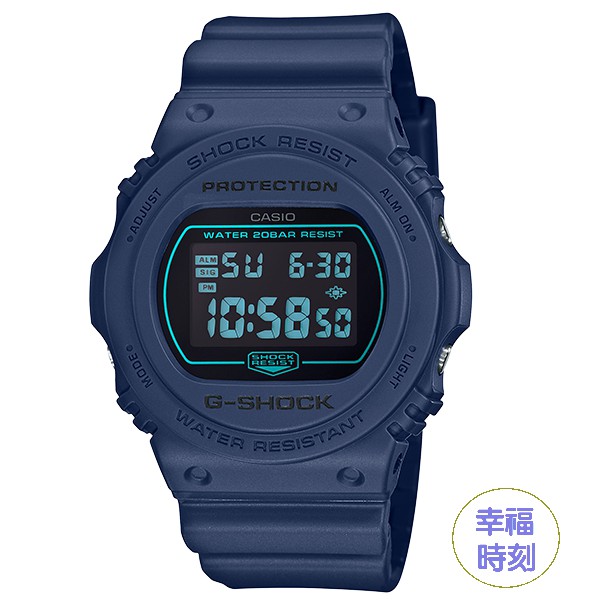 [幸福時刻]CASIO卡西歐G-SHOCK 絕對強悍軍事風格經典款霧面黑DW-5600E-1 DW-5700BBM-2