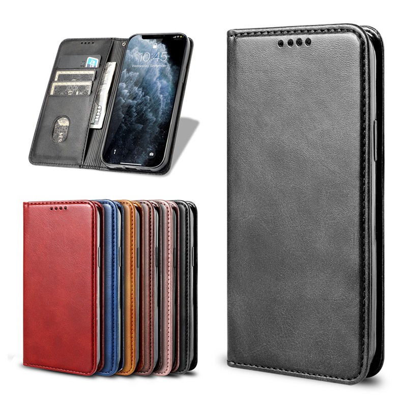 小牛紋 磁吸皮套 Xiaomi 紅米 K40 Pro + 小米 Poco F3 11i 手機殼 保護套 證件套 卡套
