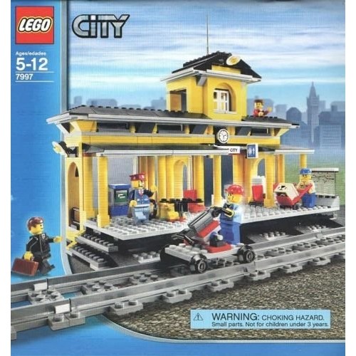 全新未拆 LEGO 樂高 經典火車站 7997 盒況優/包膜/絕版