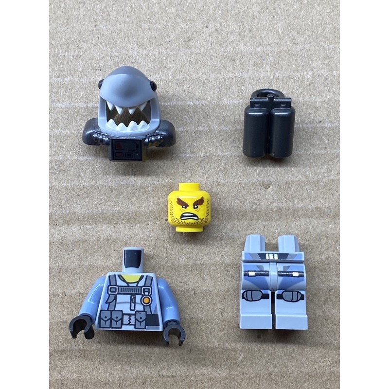 LEGO 樂高 人偶 鯊魚兵 炫風忍者 70609 70613