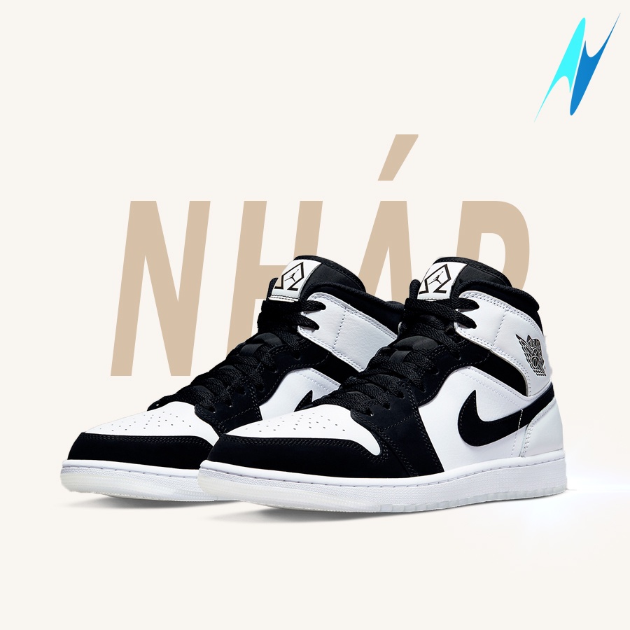 Nike Jordan 1 Mid Diamond Short 男女鞋 100% 正品
