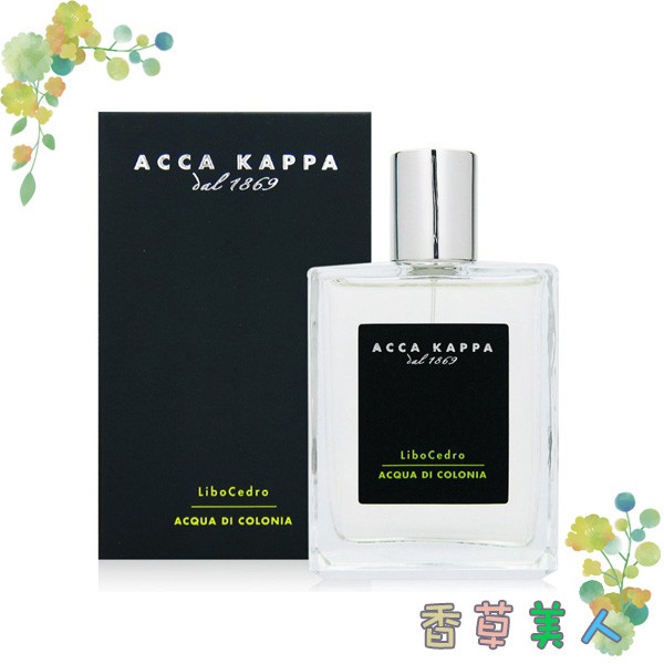 香草美人 Acca Kappa Libo Cedar 雪松男性淡香水100ml 全新正品 蝦皮購物
