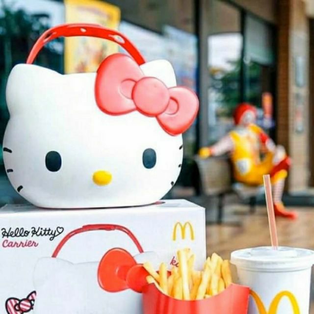 台灣 麥當勞 Hello Kitty 萬用置物籃 (現貨)