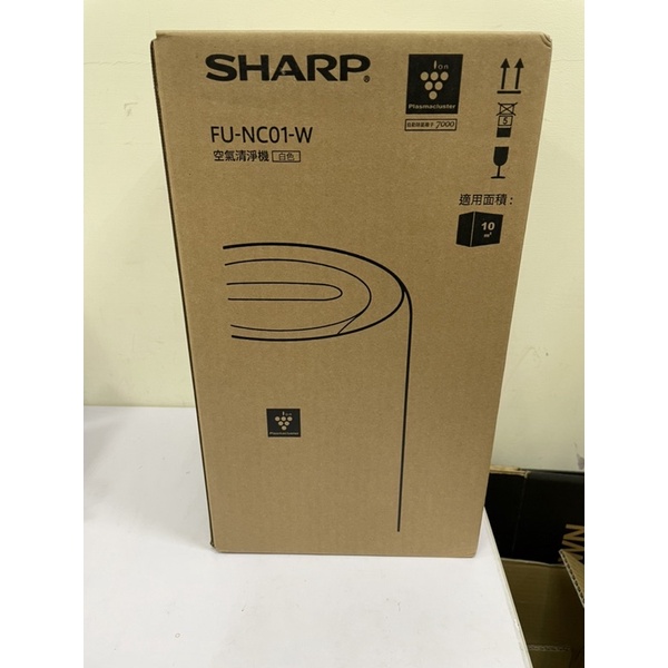 sharp 空氣清淨機 FU-NC01-W