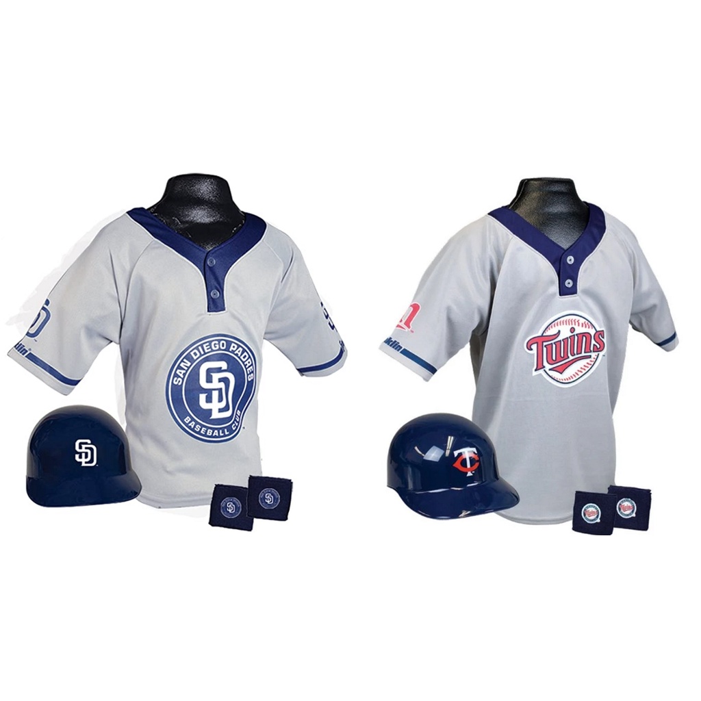 Franklin 富蘭克林 MLB認證 兒童大聯盟球隊 隊服 頭盔 護腕 ~全新 全套 ~裝扮遊戲 ~特價 ~即將斷貨